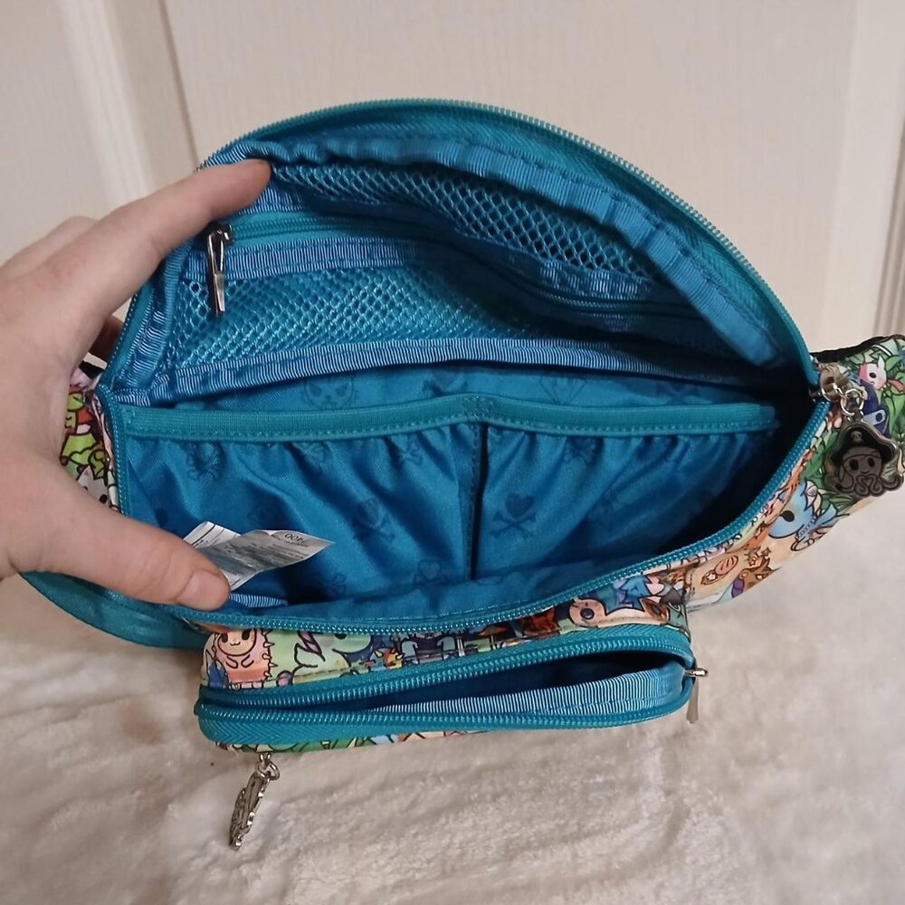 JuJuBe x tokidoki Fantasy Paradise Hipster, Hippie fanny pack, bum bag - Picture 6 of 8